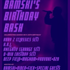 Bamski's Birthday Bash Promo Mix - Provoke