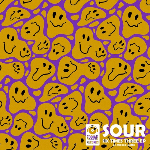 ZC-TRIP003 - SOUR - Zero Times Three - Six Times Three EP - Zodiak Commune Records