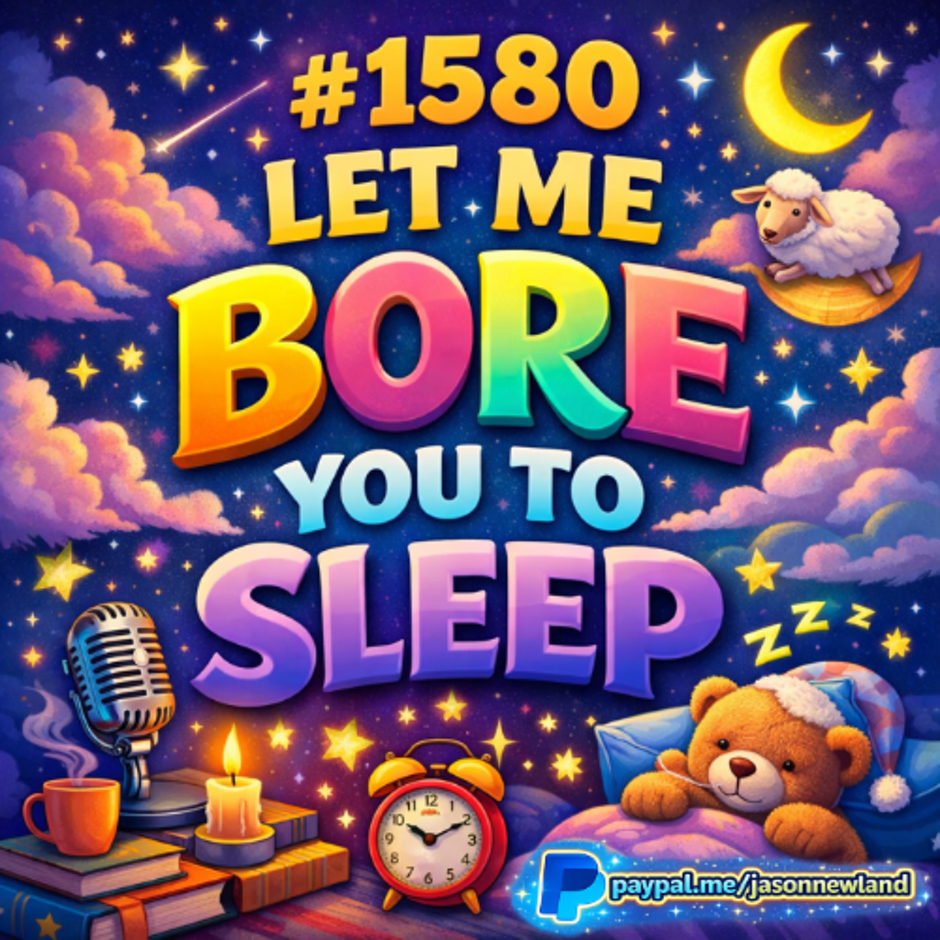 (Overnight  Voice Only) #1580 Let me bore you to sleep  Jason Newland  24th March 2026