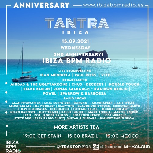 Airbas & The Uglytakeone - Live Set @IBIZA BPM RADIO 2021 Anniversary