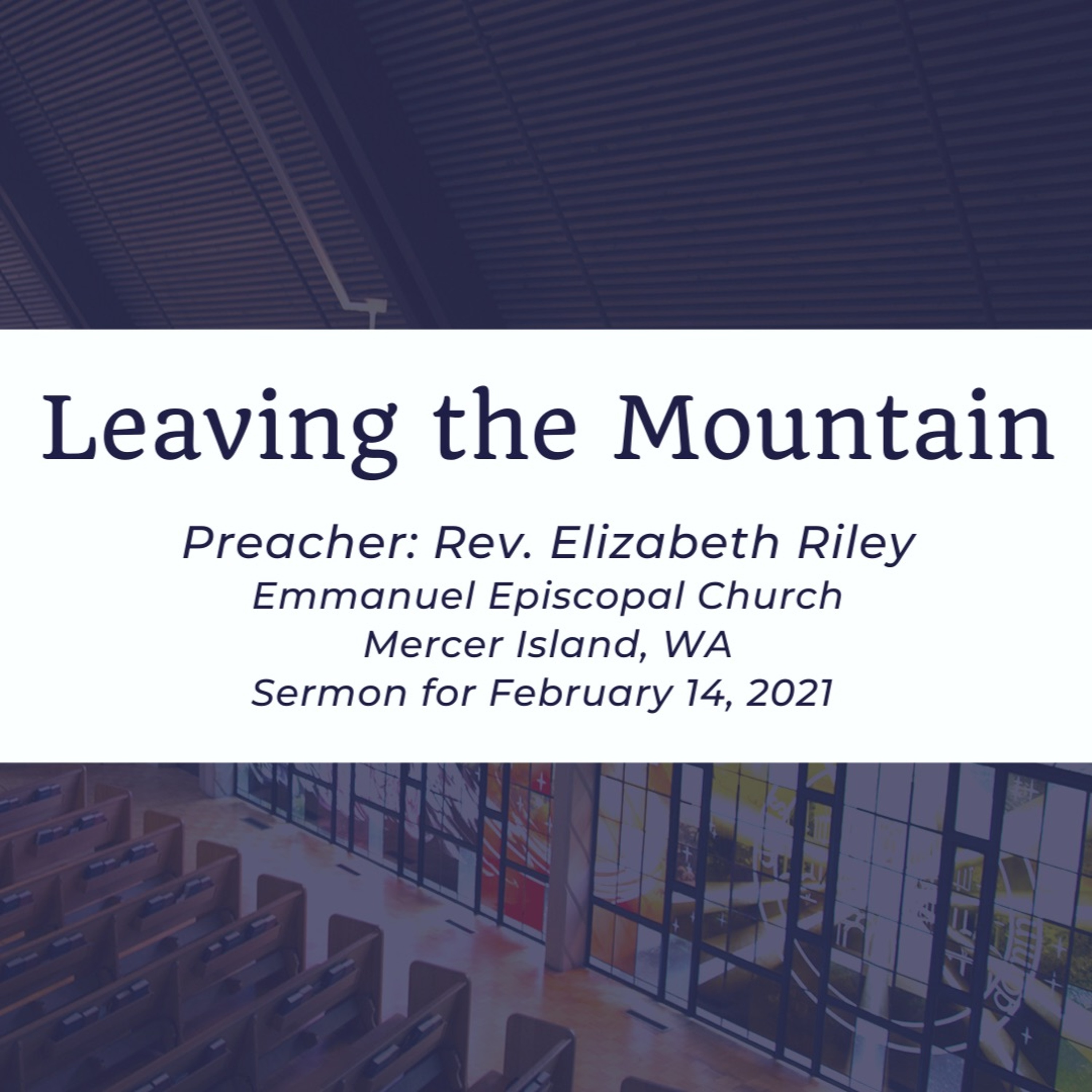 Leaving the Mountain (sermon) episode artwork
