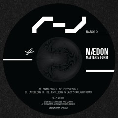 Premiere: MÆDON — Entelechy I (Bent Mix) [RAR010]