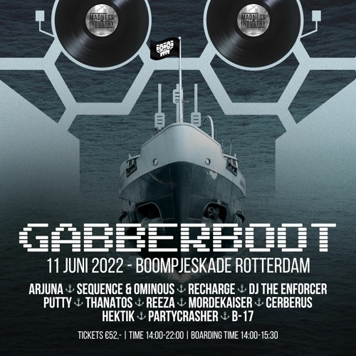 𝐃𝐉 𝐓𝐡𝐞 𝐄𝐧𝐟𝐨𝐫𝐜𝐞𝐫 - Closing act | Gabberboot, Rotterdam NLD (11-06-2022)