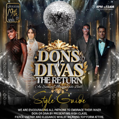 DONS N DIVAS THE RETURN PROMO MIXTAPE | HOSTED BY @DJTRIZZY MIXED BY @ONEJBRITISH