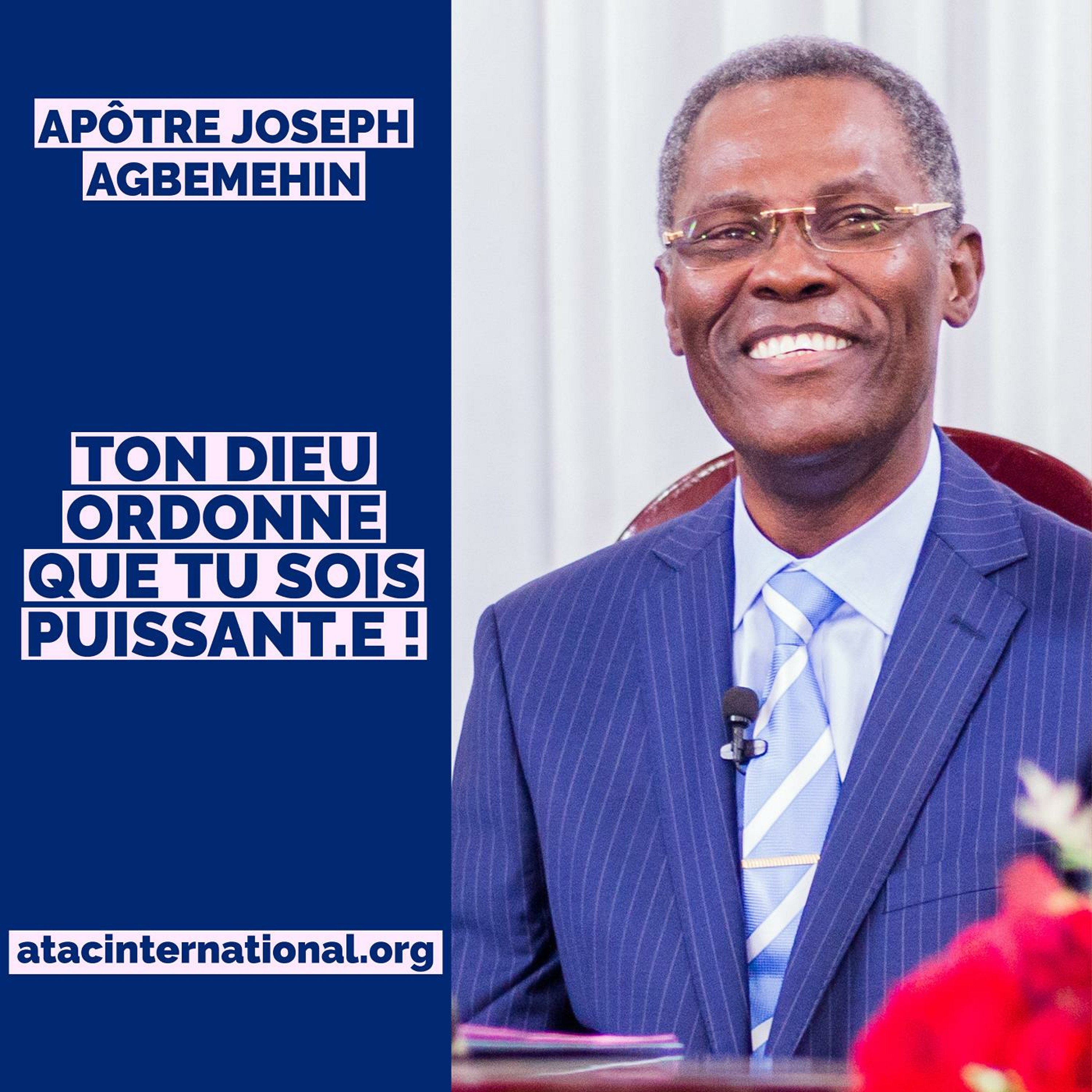 D079-3 Ton Dieu ordonne que tu sois puissant(e) - Apôtre Joseph K. Agbemehin episode artwork