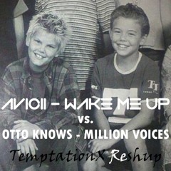 Otto Knows - Million Voices Vs. Avicii - Wake Me Up (Temptation X Reshup)