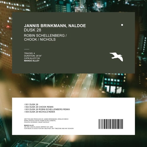 PREMIERE: Jannis Brinkmann And Naldoe - Dusk 28 (Robin Schellenberg Remix) [Mango Alley]