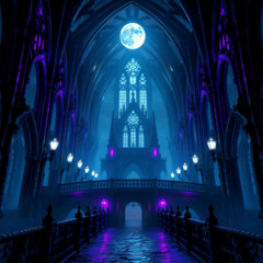 A Gothic Rainy Night ( Nature, Piano, Keys and Synth Ambience  )