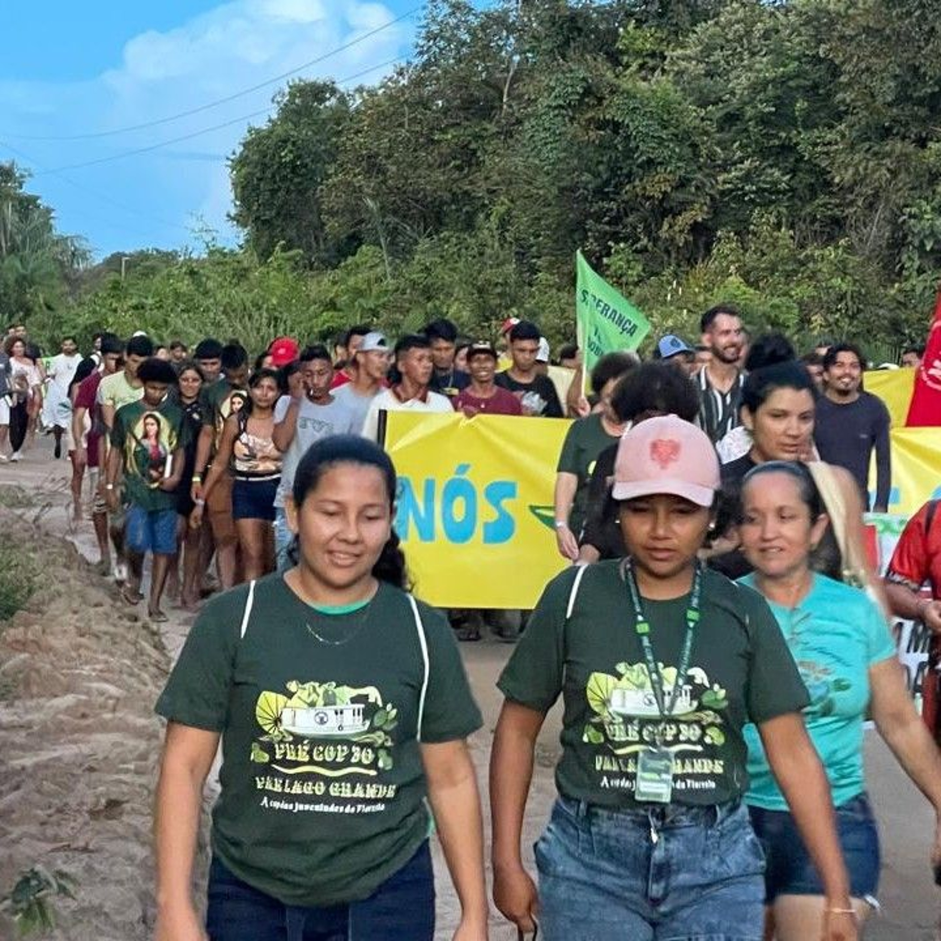 Alô Comunidade direto de Vila Brasil na PréCop da juventude da floresta