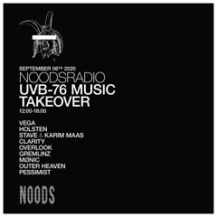 Noods Radio x UVB-76 Music Takeover - Pessimist - 6th Sep 20