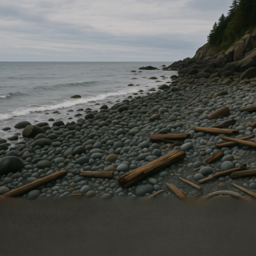 my crashing shore