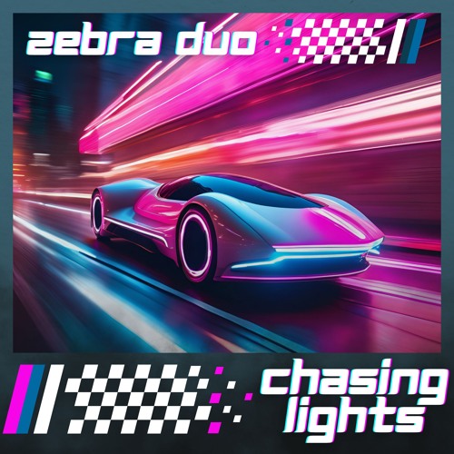 Zebra Duo-Chasing Lights