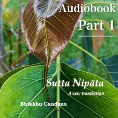 Sutta Nipāta A New Translation, By Bhikkhu Candana - Book One
