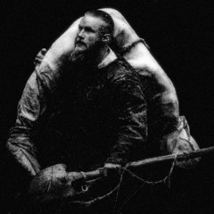 A man with a broken face