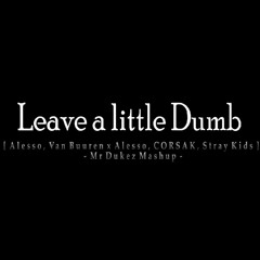 Leave A Little Dumb [ Alesso, Van Buuren x Alesso, CORSAK, Stray Kids ] - Mr Dukez Mashup -