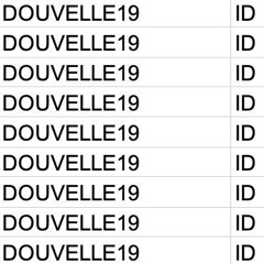 Douvelle19 - 27 September 2025