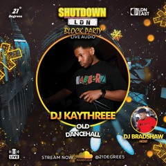 Shutdown LDN Block Party • Old Dancehall Live Audio • DJ Kaythreee & DJ Bradshaw
