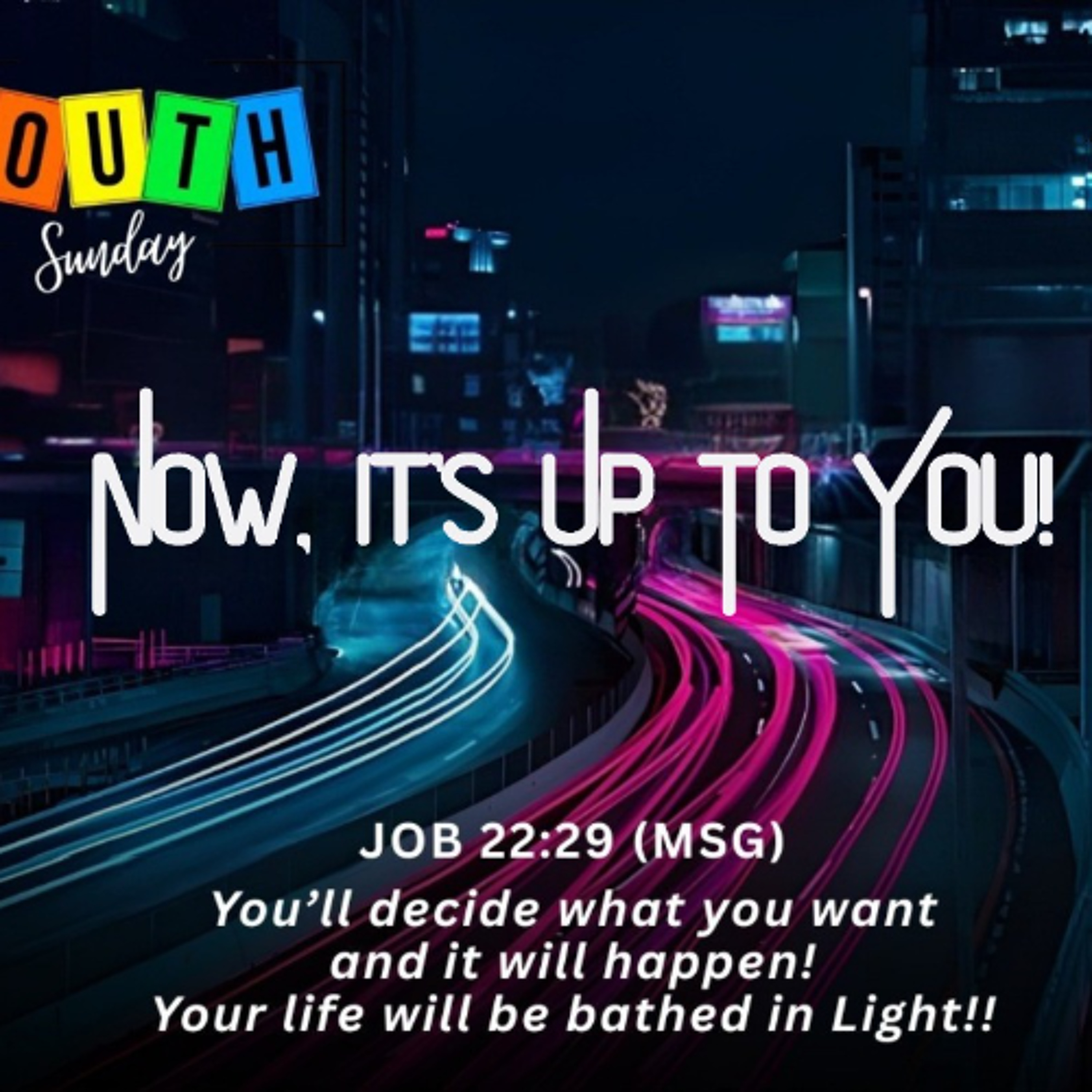 Now, It’s Up to You!/Pastor Femi Paul/Youth Sunday Service