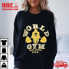 World Gym Santa Monica U.s.a T-Shirt