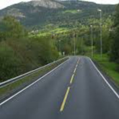 runnning on the road - GarageBand