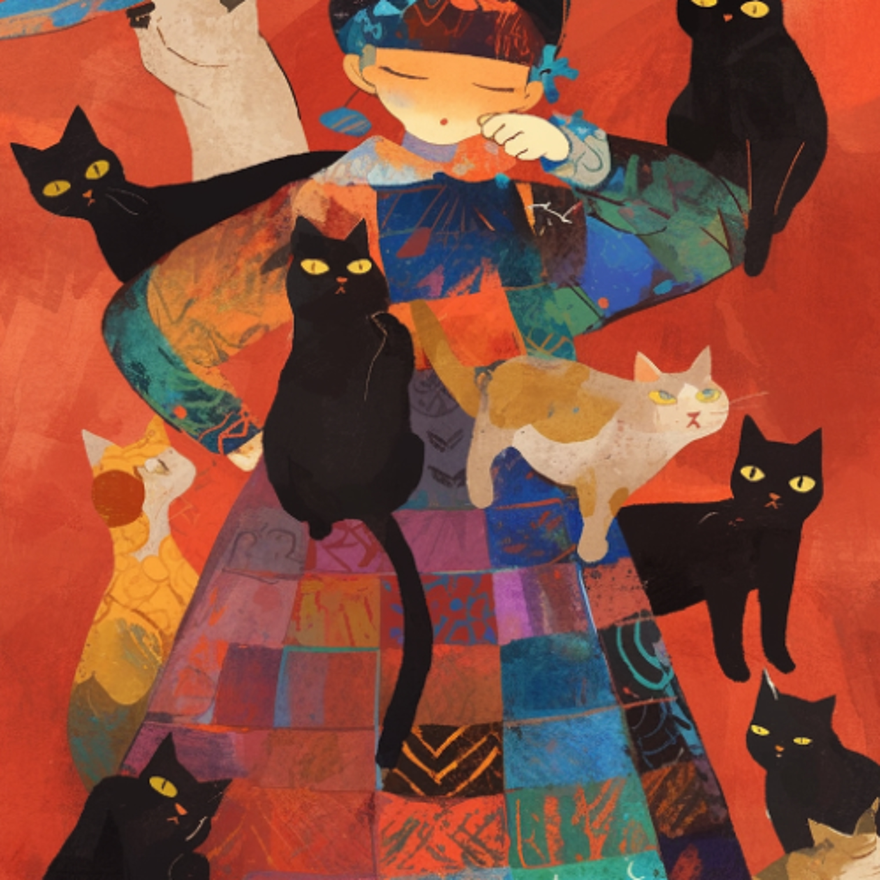 the quivering half-closed eyelids the rags of cloud or of lace - #4411 (125 left) by chair house 250111