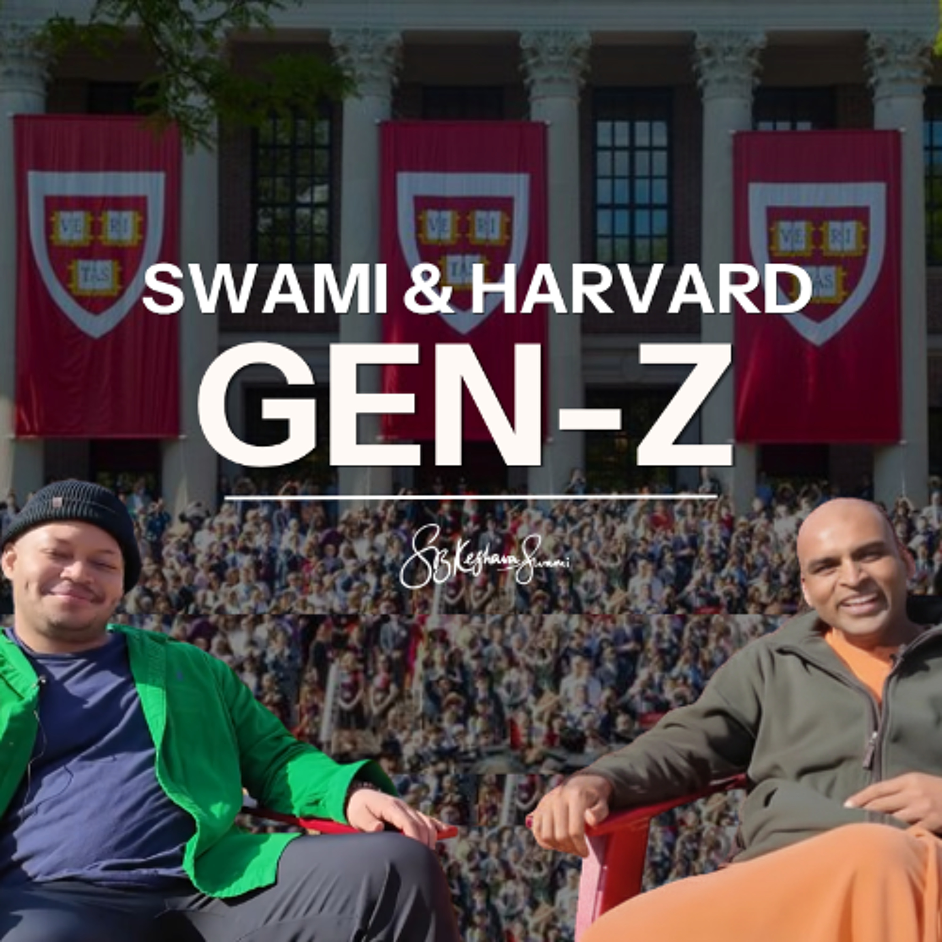 Swami & Harvard Gen-Z | S.B. Keshava Swami and Ryan Robinson at Harvard University | March 2026