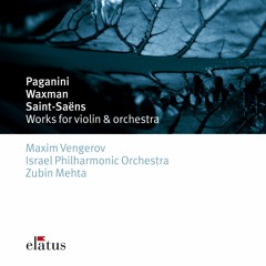 Paganini: Violin Concerto No. 1 in E-Flat Major, Op. 6: II. Adagio espressivo
