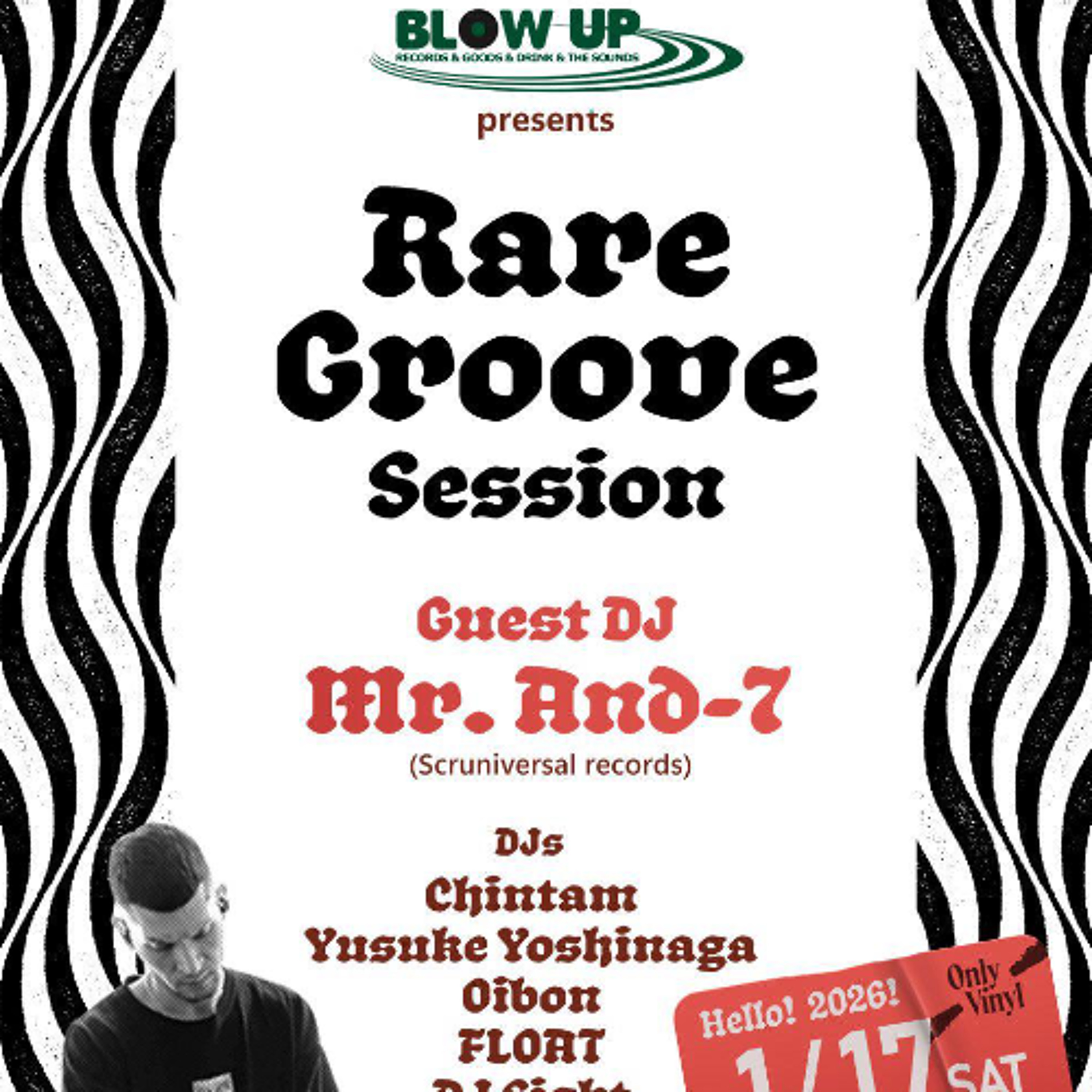 Mr. And-7 - Live from BlowUp Bar Tokyo (Japan), 17.01.2026 (only 7" vinyl) episode artwork