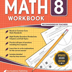 [GET] EPUB ✔️ 8th grade Math Workbook: CommonCore Math Workbook by  Ace Academic Publ