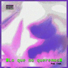 Lo Que No Queremos (Original mix)