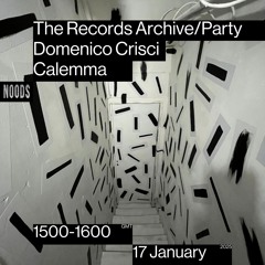 Domenico Crisci & Calemma - The Records Archive - 17 January 25