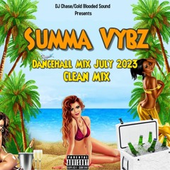 DJ Chase/Cold Blooded Sound Presents Summa Vybz Dancehall Mix [Clean] Jul 2023