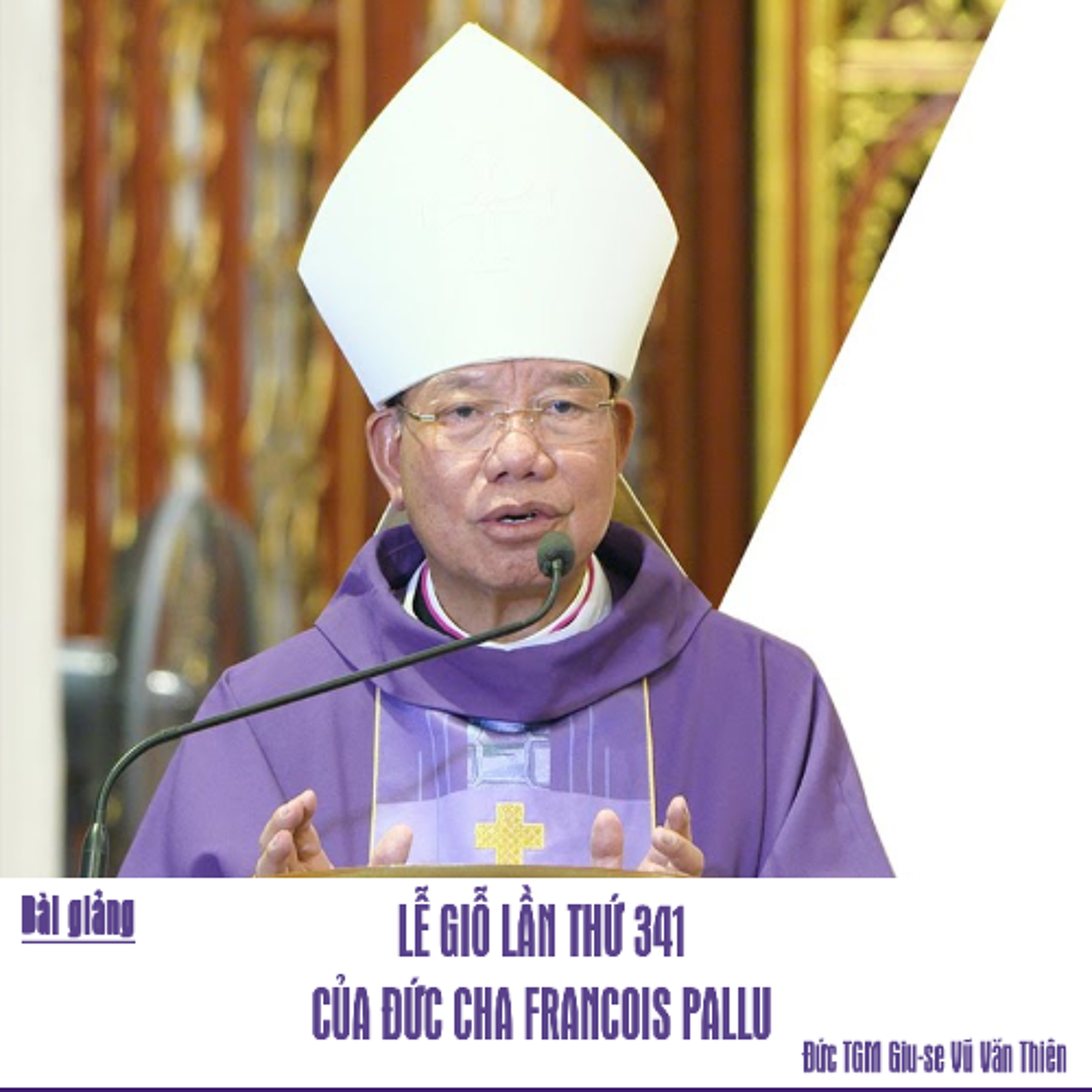 [Bài giảng] Lễ giỗ lần thứ 341 Đức cha François Pallu __ Đức TGM Giu-se Vũ Văn Thiên