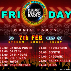 House Fusion Radio "Midnight Vibes #29" Feb. 7th, '25