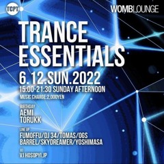 Blue Moon Paradise 027 - Trance Essentials, Womb Lounge, 6/12/2022
