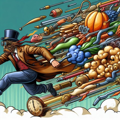 Fleeing Objects Ahead