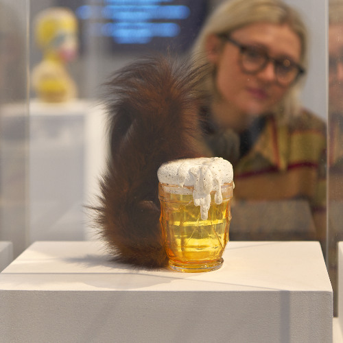 (AD) Meret Oppenheim, 'Squirrel' 1969