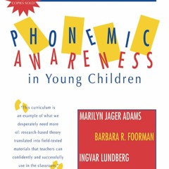 [DOWNLOAD] Phonemic Awareness in Young Children: A Classroom Curriculum
