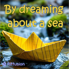 By dreaming about a sea