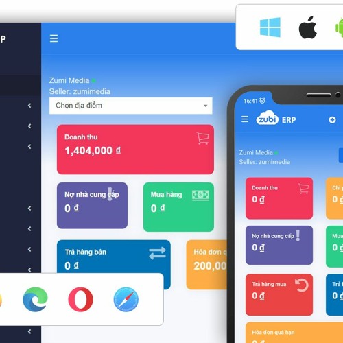 Zubi Cloud chính thức phát hành phần mềm Zubi ERP quản trị doanh nghiệp