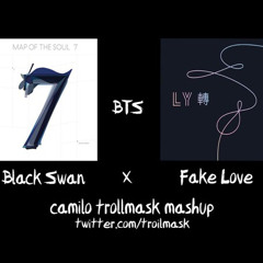 Fake love 💔 X Black Swan 🖤