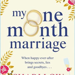 Read ebook [▶️ PDF ▶️] My One Month Marriage: The uplifting page-turne