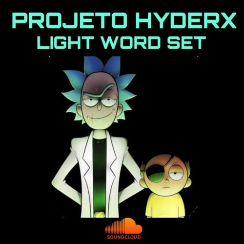 PROJETO HYDERX LIGHT WORD SET