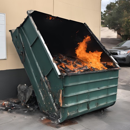 Dumpster fire