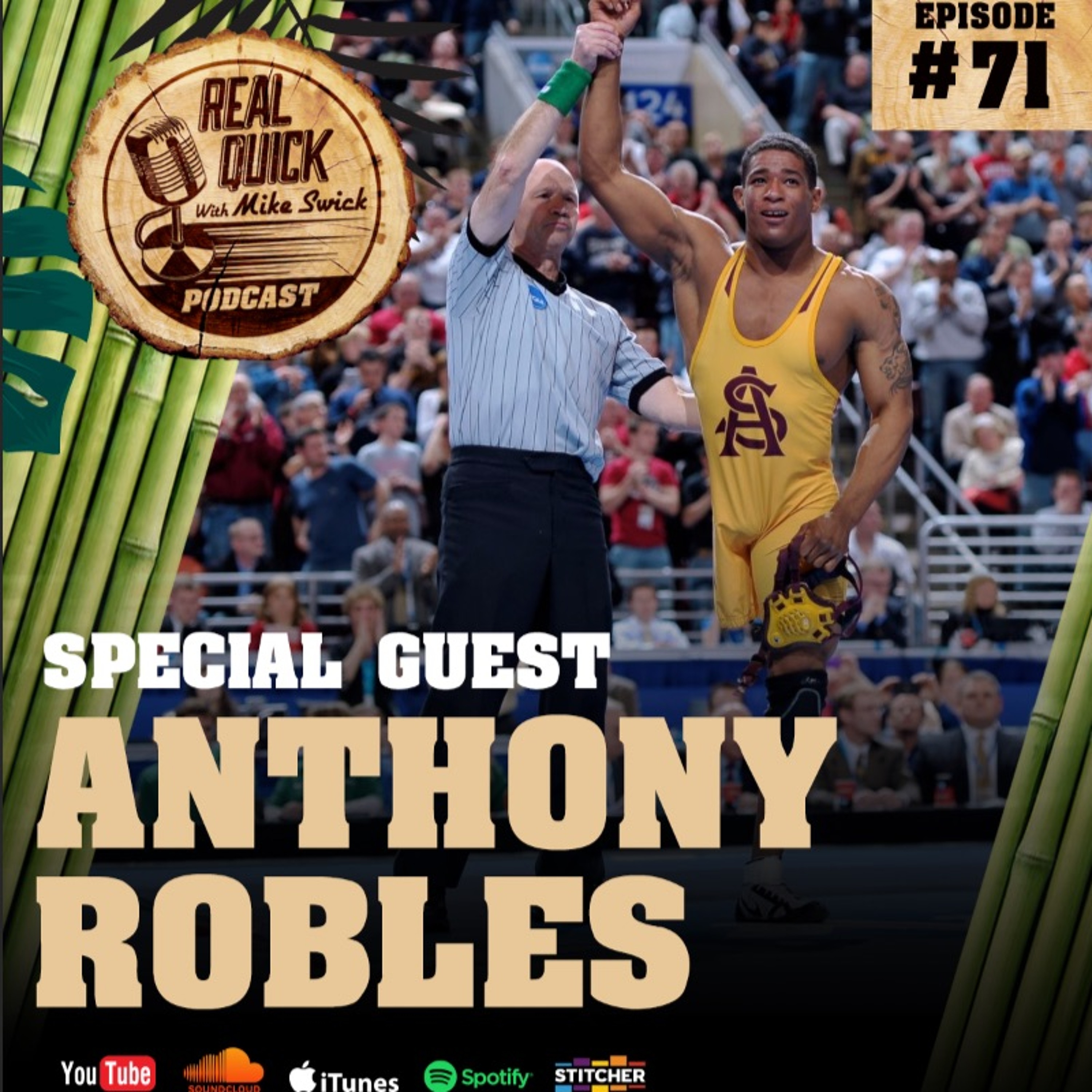 cover of episode Anthony Robles (Wrestler, Motivational Speaker) - EP #71