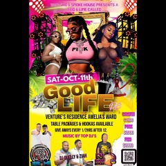 VENTURE'S SMOKE HOUSE GOOD LIFE PRT3  LINDEN OCTOBER 11 BY BOBBY KUSH & JEROME