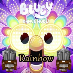 Rainbow (Bluey) Organ Cover