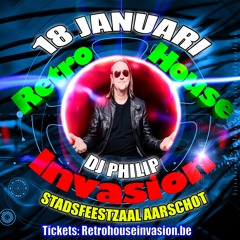 Dj Philip @ Retro House Invasion - 17 Years Fluo Edition