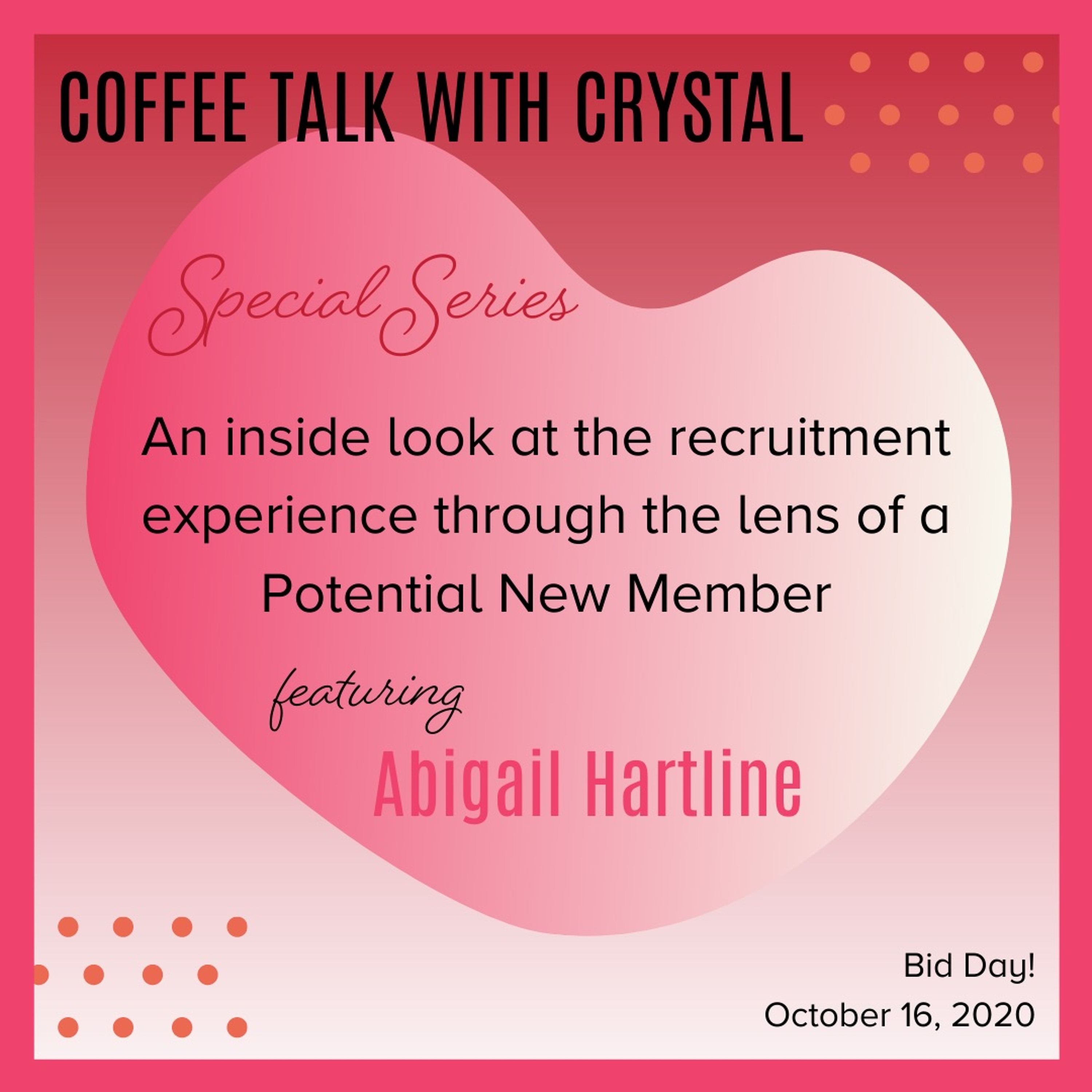SES3E6: Abigail Hartline's Bid Day (From the IP Archives) episode artwork