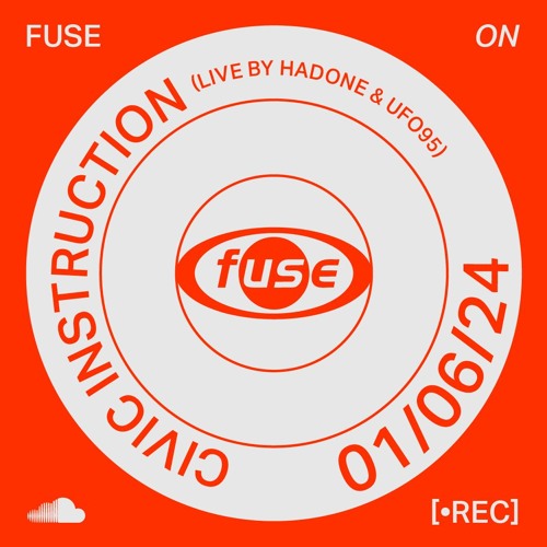 Civic Instruction (live by Hadone & UFO95) — Recorded Live at Fuse Brussels (01/06/2024)